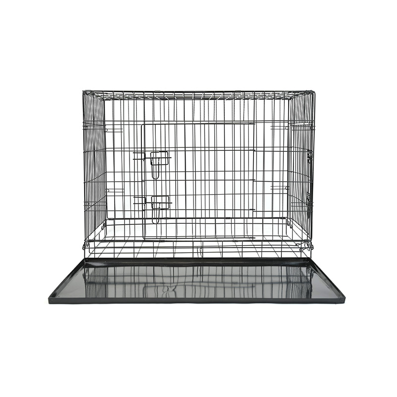 DH016-3 Metal Breeding Dog Crate Crate With Plastic Tray