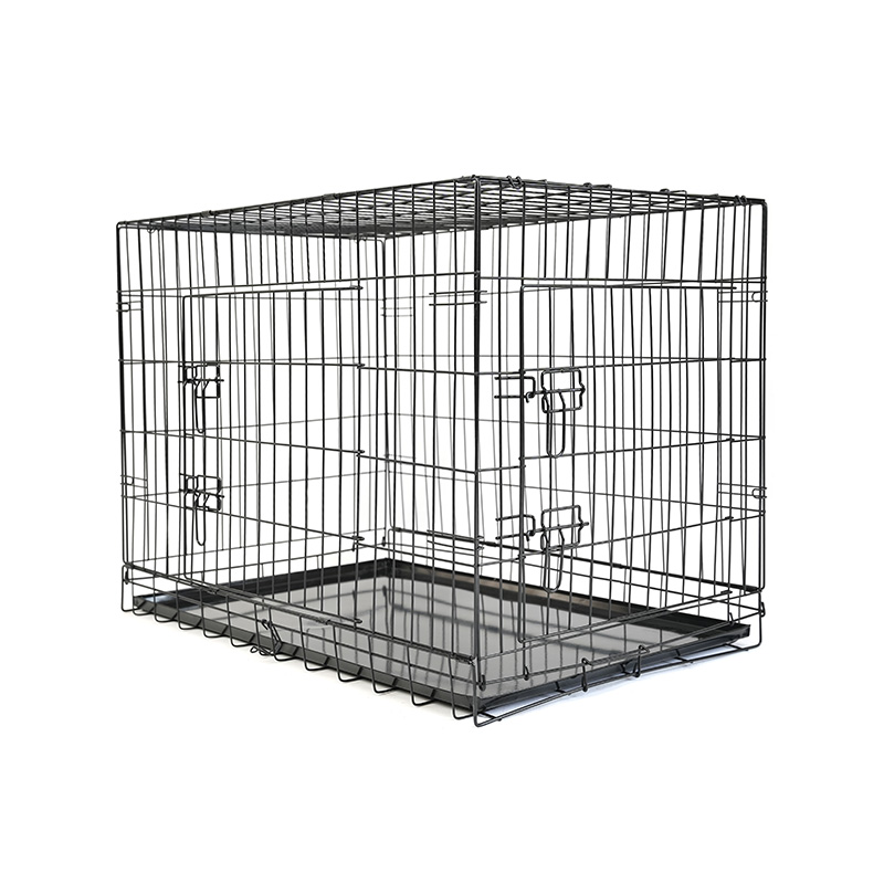 DH016-3 Metal Breeding Dog Crate Crate With Plastic Tray