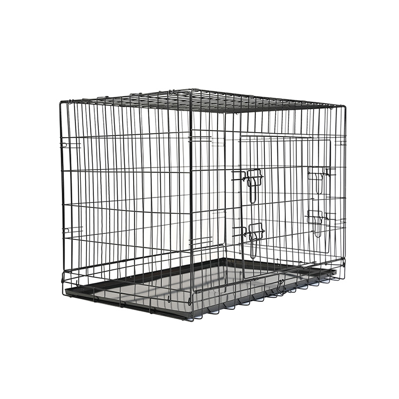 DH016-3 Metal Breeding Dog Crate Crate With Plastic Tray