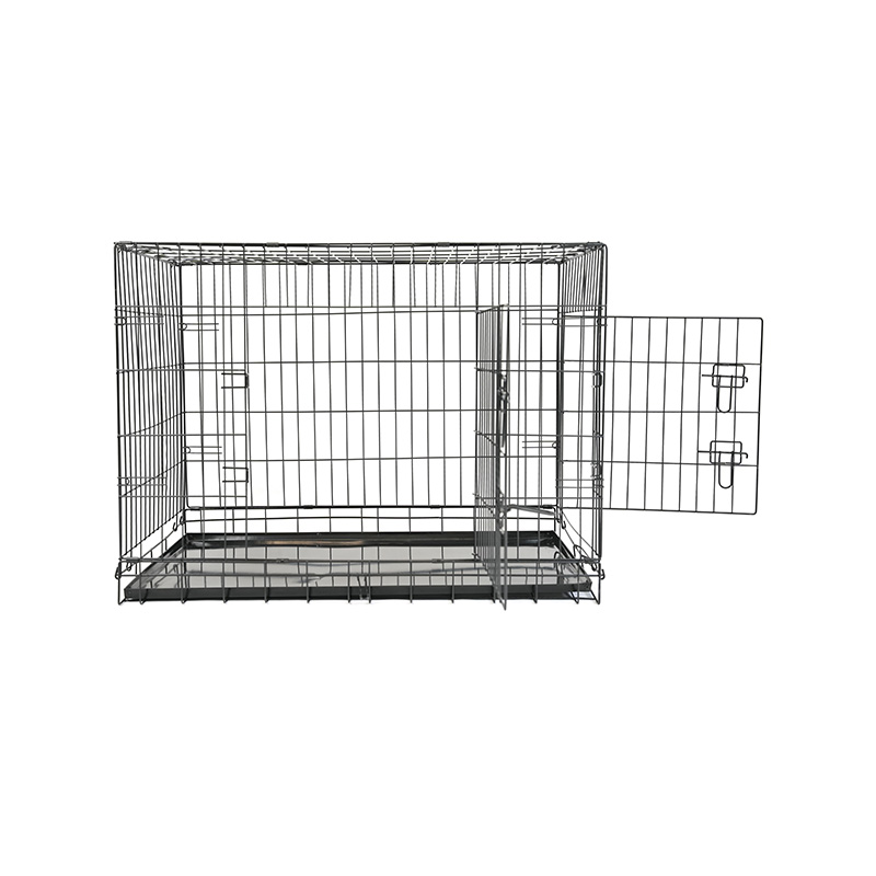 DH016-3 Metal Breeding Dog Crate Crate With Plastic Tray