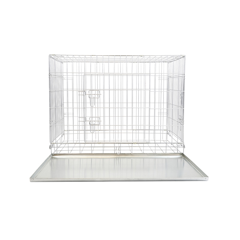 DH016-3 Metal Breeding Dog Crate Crate With Plastic Tray