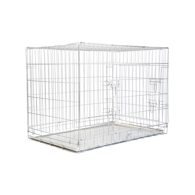 DH016-3 Metal Breeding Dog Crate Crate With Plastic Tray