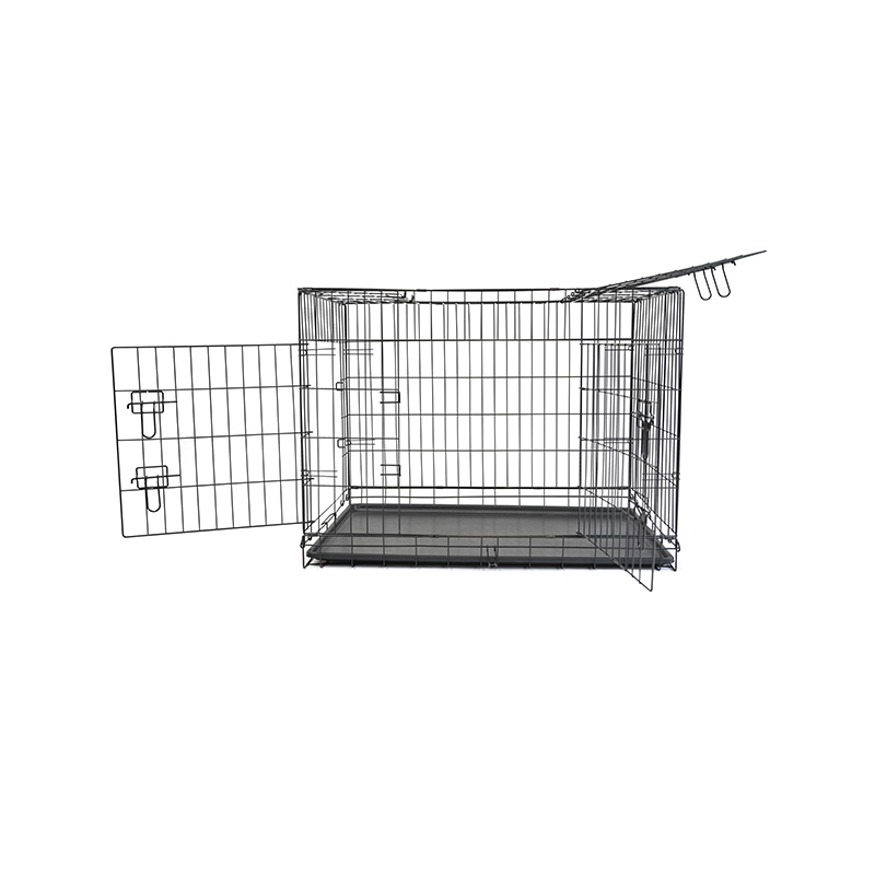 DH016-3 Metal Breeding Dog Crate Crate With Plastic Tray