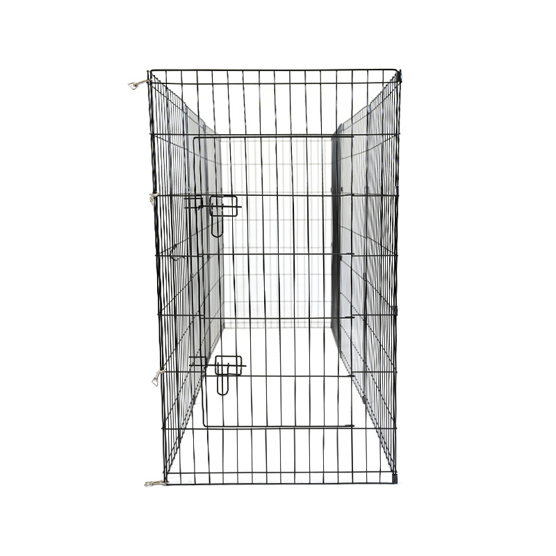 DH051-4 Foldable 8 Panels Metal Pet Playpen Cat Fence