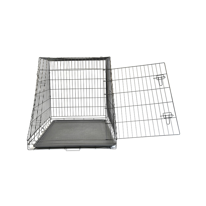 DH016XM-5 48 Inch Inclined Metal Collapsible Pet Cage