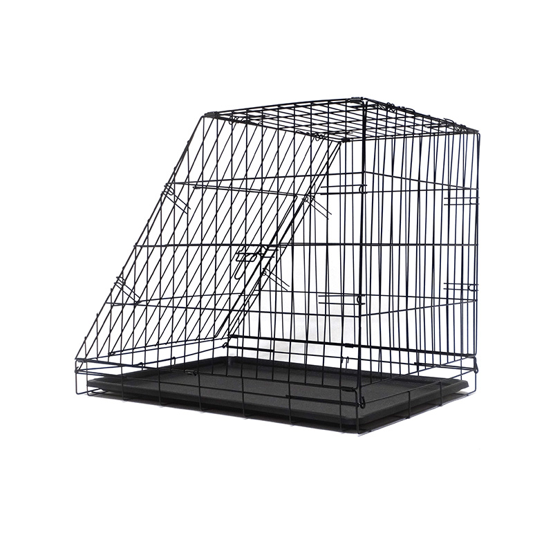 DH016XM-2 30 Inch Inclined Pet Cage Front Dogs Cage