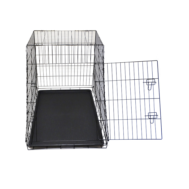 DH016XM-4 42 Inch Inclined Dog Pet Crate Cage