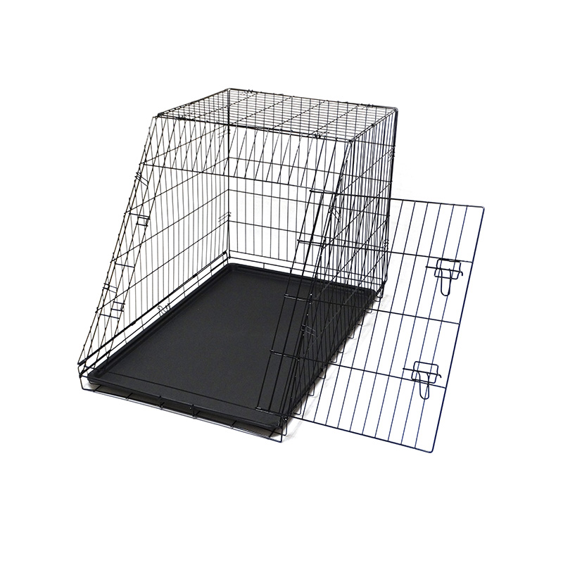 DH016XM-4 42 Inch Inclined Dog Pet Crate Cage