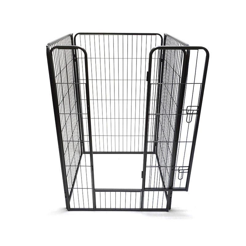 DH093-4 4 Panels Square Tube Heavy Duty Metal Wire Pet Exercise Cage