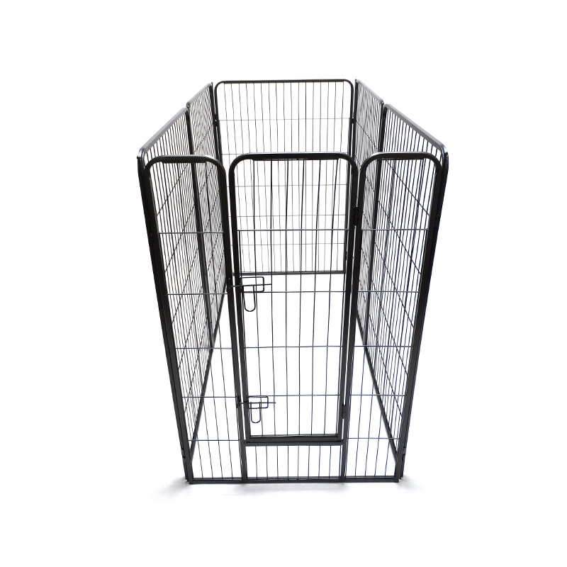 DH093-4 6 Panels Portable Outdoor Folding Heavy Duty Metal Pet Playpen