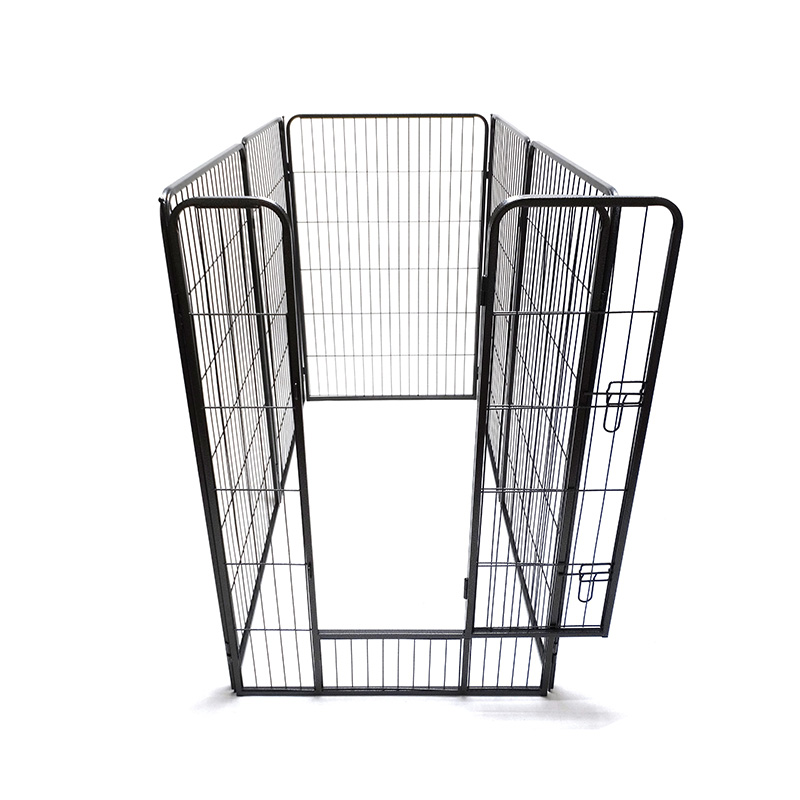 DH093-4 6 Panels Portable Outdoor Folding Heavy Duty Metal Pet Playpen