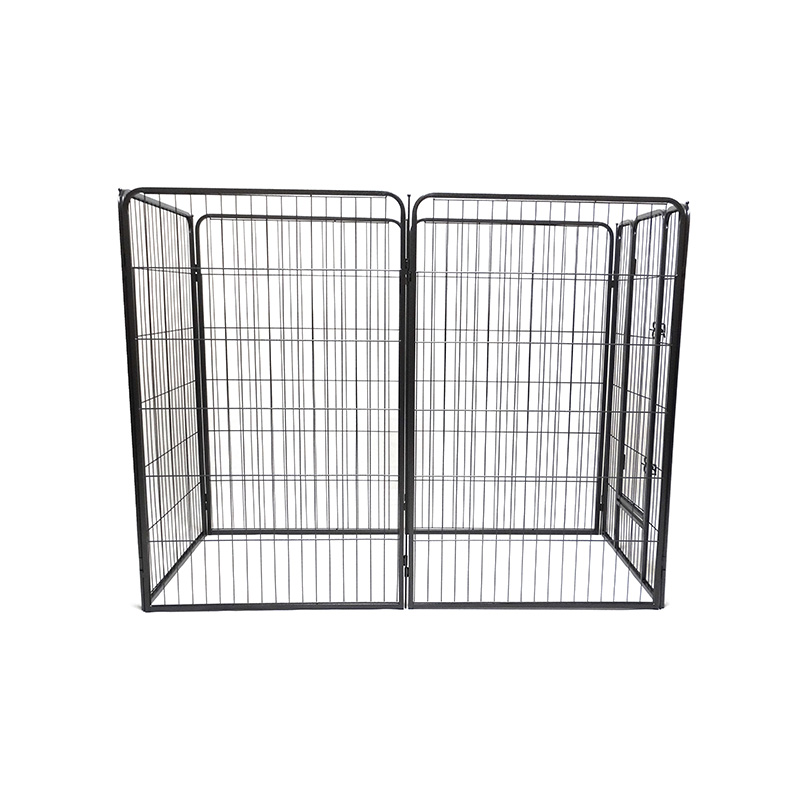 DH093-4 6 Panels Portable Outdoor Folding Heavy Duty Metal Pet Playpen