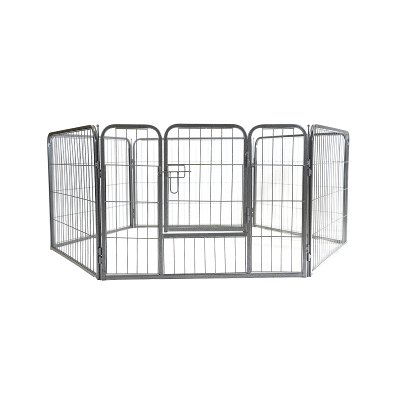 DH093-1 6 Panels Wire Fence Pet Dog Folding Exercise Metal Playpen