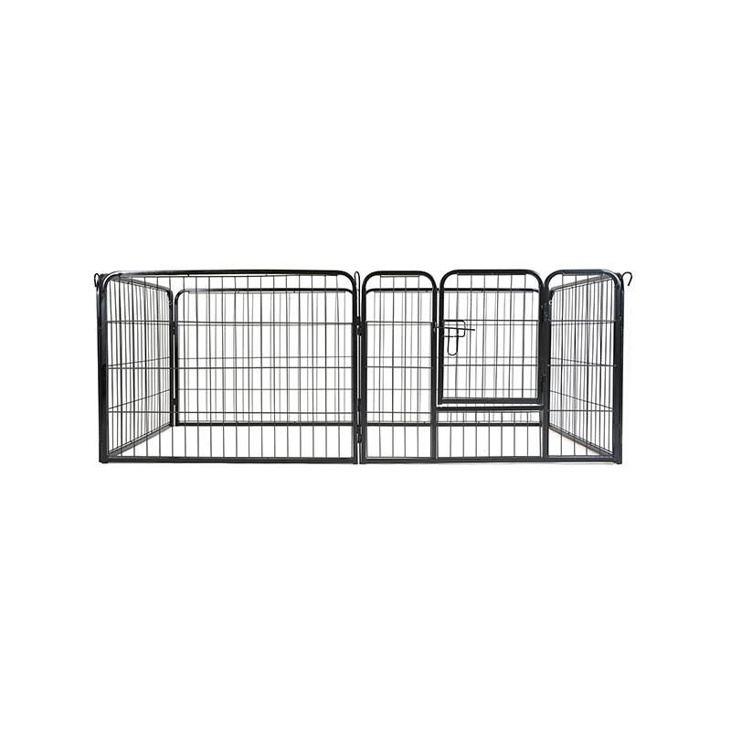 DH093-1 6 Panels Wire Fence Pet Dog Folding Exercise Metal Playpen