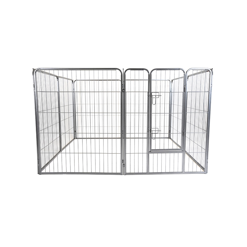 DH093-3 8 Panels Portable Heavy Duty Metal Puppy Fence