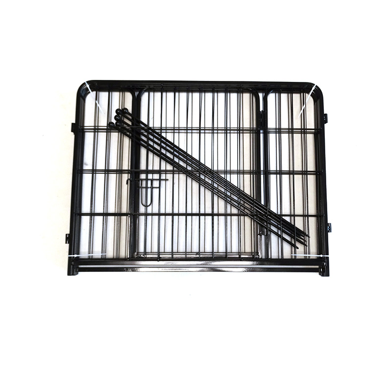 77*60*8 Iron Wire Dog Playpen 4-Panel Pet Puppy Run Dog Fence