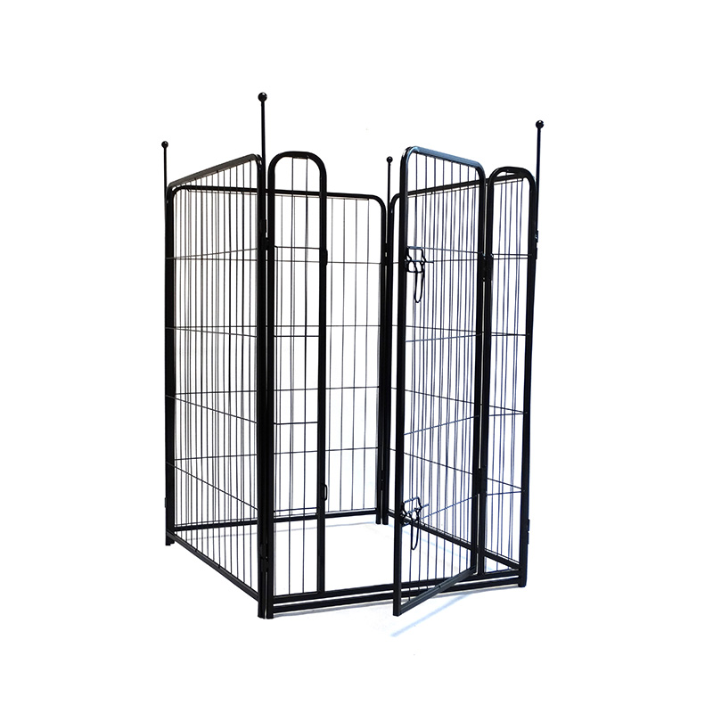 68*101*8 Outdoor Foldable Pet Dog Metal Playpen With Doors