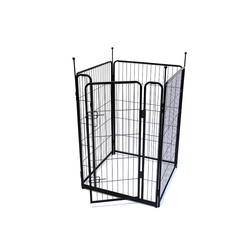 68*101*8 Outdoor Foldable Pet Dog Metal Playpen With Doors